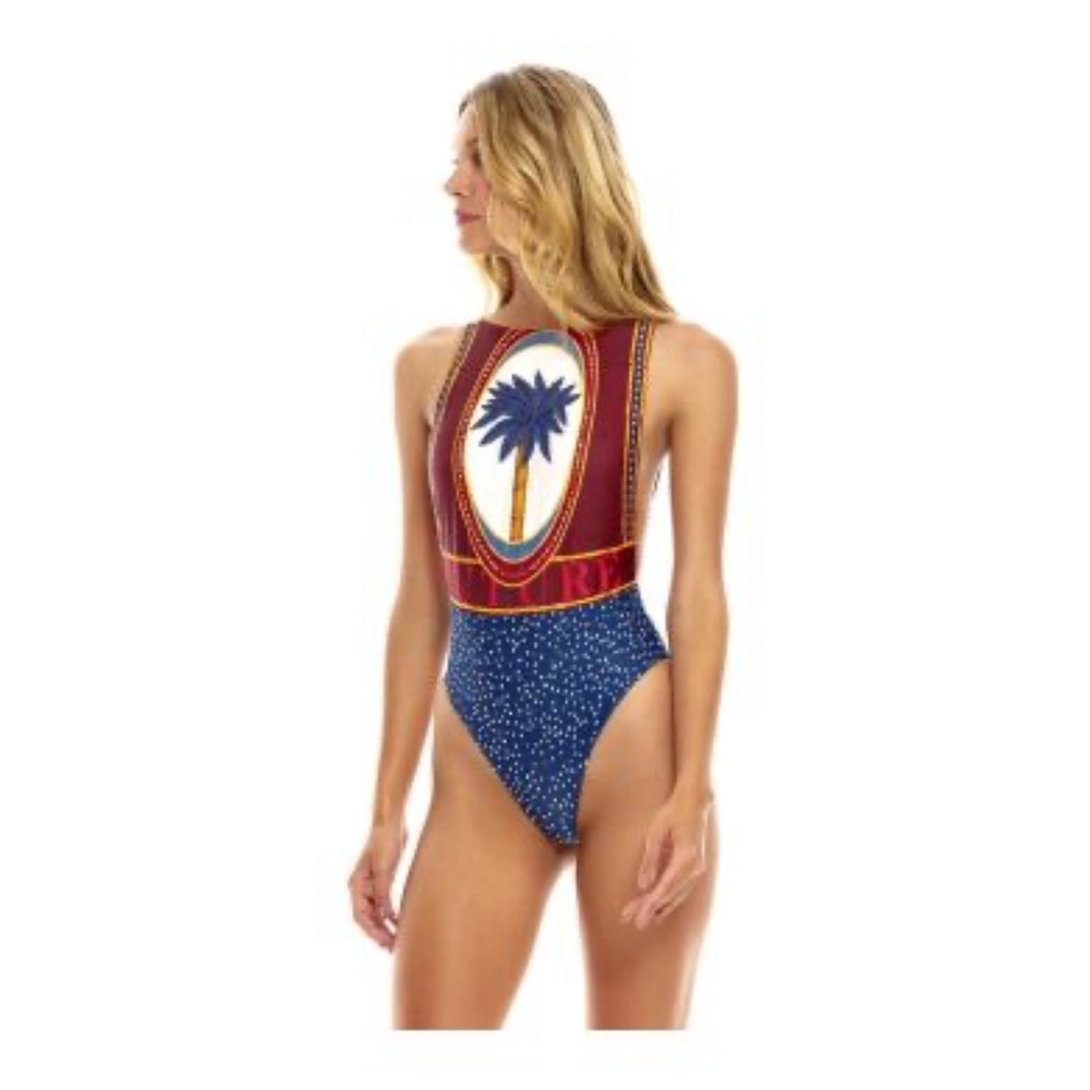 Agua Bendita One Piece Bathing Suit • M • Fun & Sexy! NEW WITH TAGS